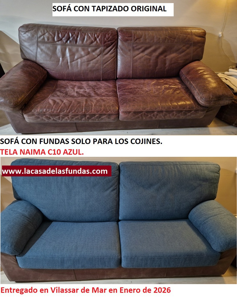 FUNDAS A MEDIDA PARA COJINES DE SOFÁ LA CASA DE LAS FUNDAS 2026